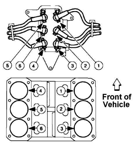 Spark Plug Diagram 2003 Ford Ranger 30 Liter