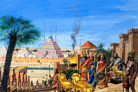 Nabonidus Last King Of Babylon By Roger Payne At The Illustration Art