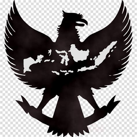 Logo Garuda Hitam Putih Png Cari Logo Imagesee