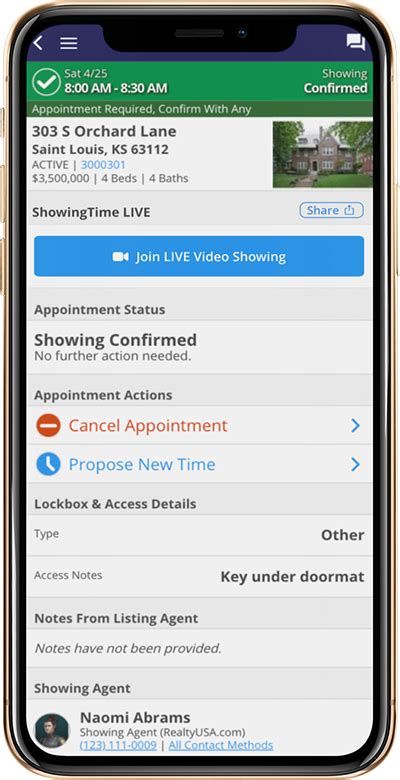 Showingtime Live Video Host Live Showings From Your Phone Showingtime