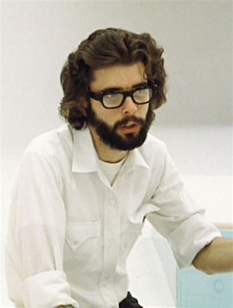 Young George Lucas On The Set Of Thx 1138 George Lucas Dystopian