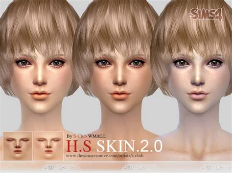 Hs Nd Skintone 20 By S Club Wmll At Tsr Sims 4 Updates