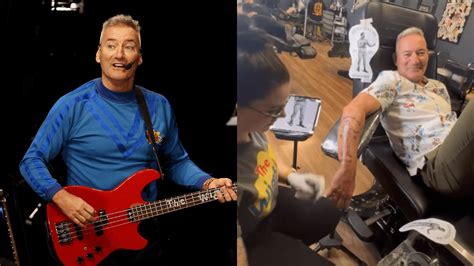 The Wiggles Anthony Field Got A Hottest 100 Celebration Tattoo