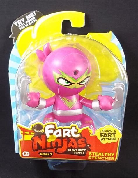 Fart Ninjas Series 7 Stealthy Stencher Motion Activated Silent Butt