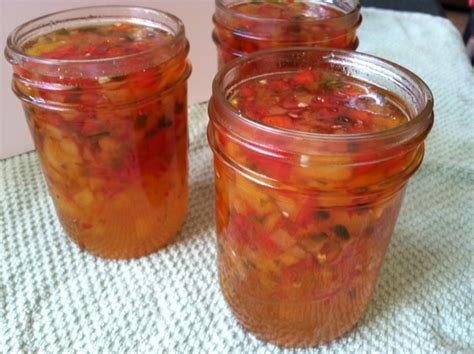 Canning Relish Apricot Red Pepper Relish Canning Homemade