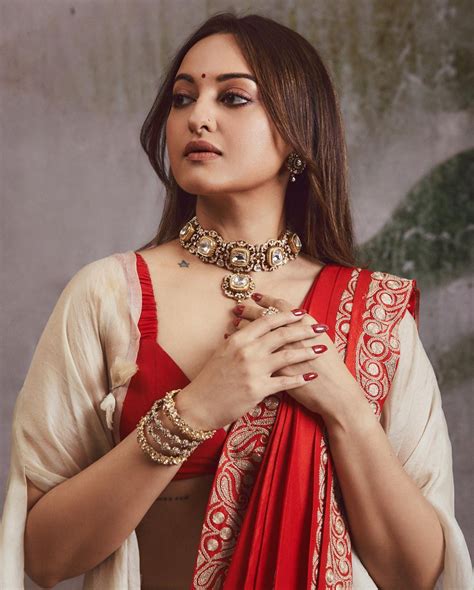 Sonakshi Sinhas Red Anamika Khanna Set Is Equal Parts Effortless And Elegant Vogue India