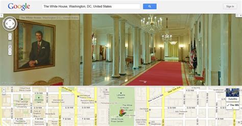 Take A Virtual Tour Of The White House Digital Inspiration