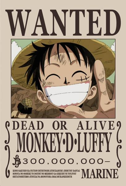 Top 20 wanted | one piece ex. One Piece: Monkey D. Luffy