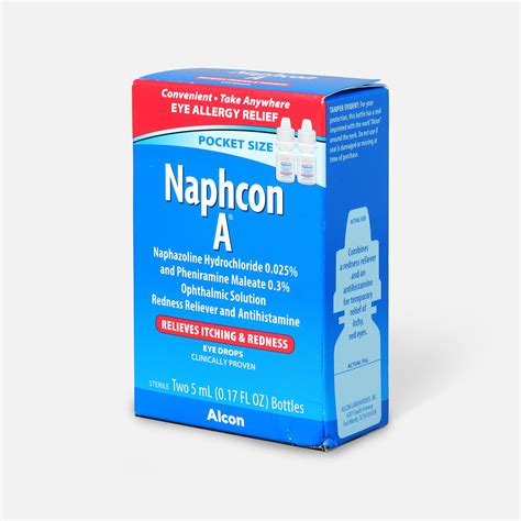 Naphcon A Eye Drops Pocket Pack Twin Pack