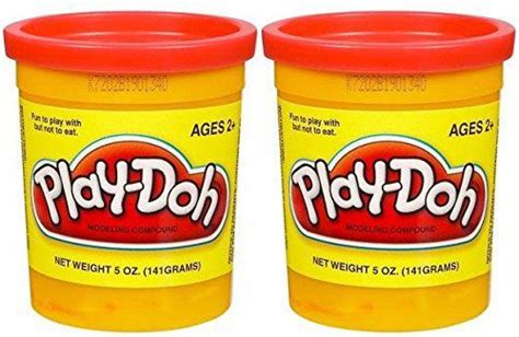 Play Doh Compound Red Two 5 Oz Cans 10 Oz Buy Play Doh Compound