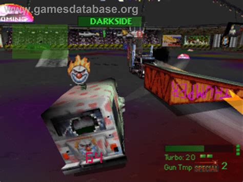 Twisted Metal Sony Playstation Artwork In Game