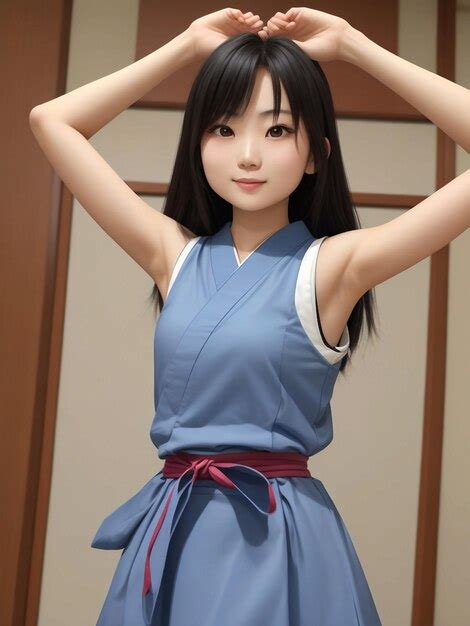 premium ai image japanese girl