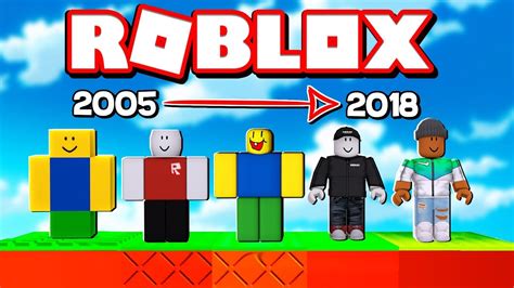 Roblox 2005 2018 Evolution Obby Youtube