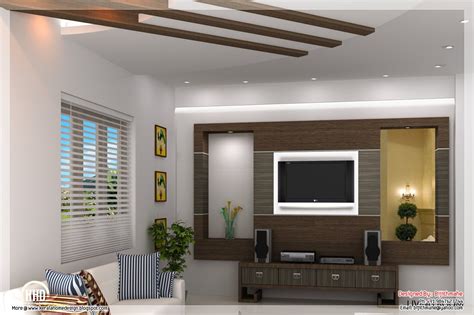 2700 Sqfeet Kerala Style Home Plan And Elevation Hall Interior