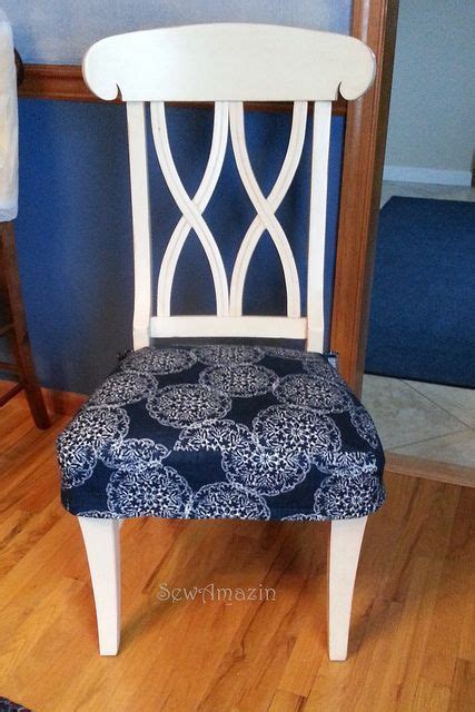 Sewamazin Chair Seat Covers Part 1 Great Tutorial That I Plan To Use