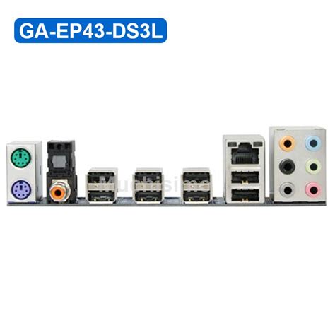 Gigabyte Ga Ep43 Ds3l Desktop Motherboard Ep43 S3l P43 Socket Lga Ddr2