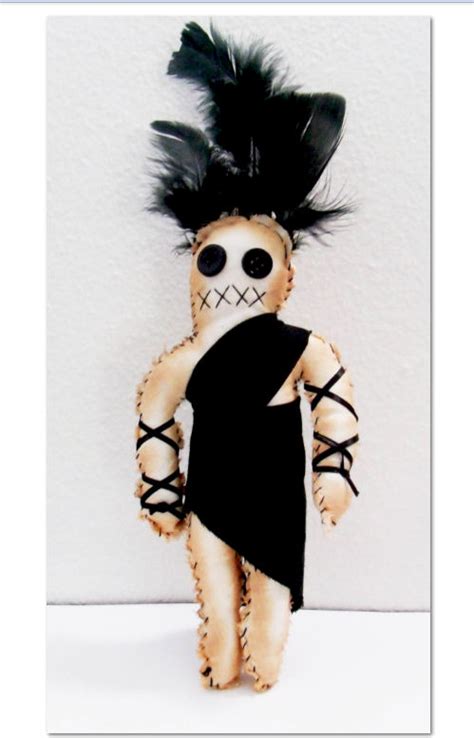 broken and bound voodoo doll handmade in new orleans