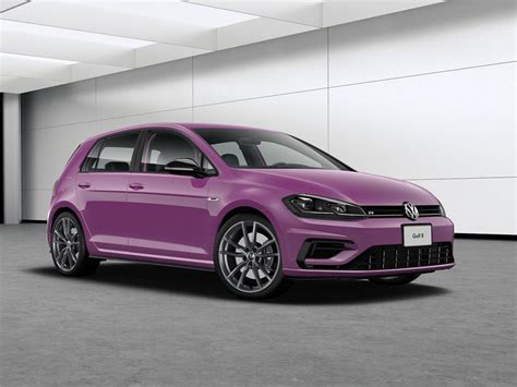 2019 Volkswagen Golf R Finally Receives Awesome Colors Carbuzz