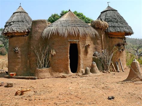 African Tamberma Village Benin West Africa By Paul Williams