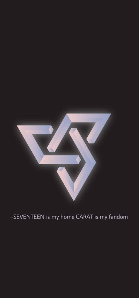 Seventeen New Logo Wallpaper Seventeen Wallpaper Kpop Seventeen