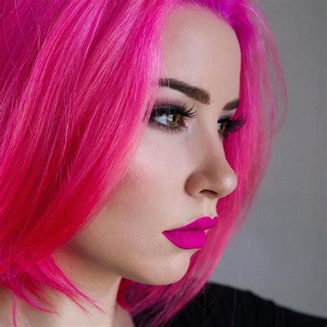Most recently, she's styled her hair shorter on the sides of her head (which she didn't dye), leaving it longer on. 834 best images about PINK Hair on Pinterest | Baby pink ...