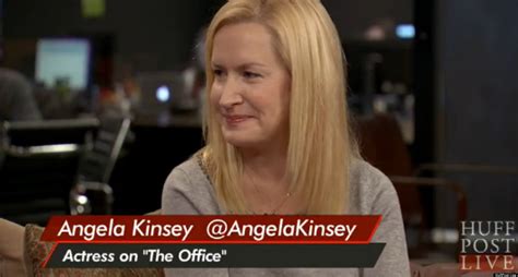 Angela Kinsey The Office Star Talks Divorce And Co Parenting