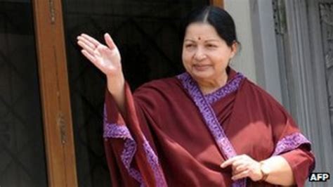 India Politician Jayalalitha Carries Out Party Cull Bbc News