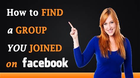 How To Find A Group You Joined On Facebook Youtube