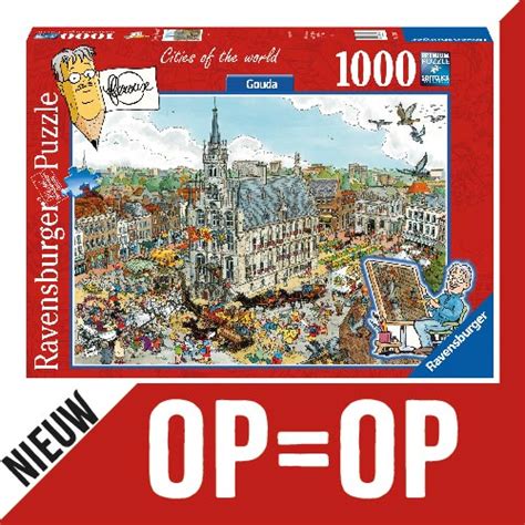Gouda Puzzel Cities Of The World Gouds Kaashuis