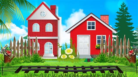 Pagar rumah, selain bisa mempertegas desain eksterior rumah anda, juga memiliki banyak fungsi lainnya. Download Animasi Halaman Rumah - 5000 Koleksi Gambar ...