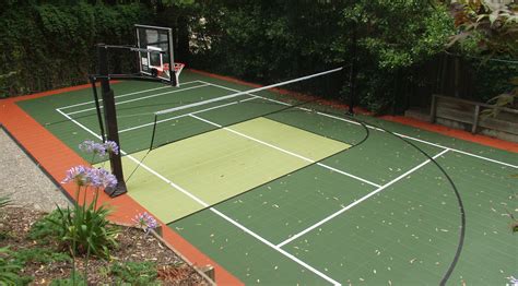 This line should be 78ft (23.77m) wide. Residential Tennis - Backyard Tennis Courts - SportProsUSA