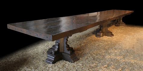 Medieval Style Trestle Table