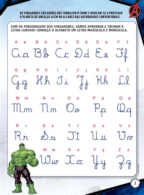 Alfabeto Letra Cursiva Maiuscula E Minuscula Para Imp