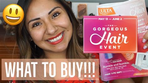Ulta Hair Event | Hair Stylist Recomended Products | What To Buy During