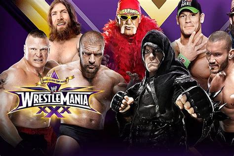Wrestlemania 30 Results Live Wwe Network Matches Coverage Online