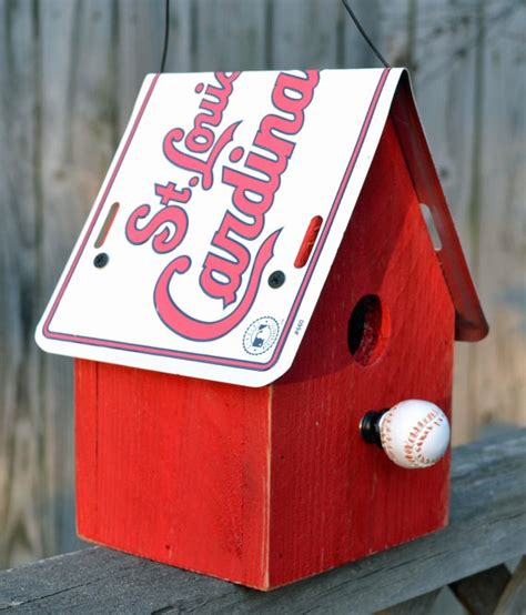 Love This St Louis Cardinals Birdhouse St Louis Cardinals Baseball