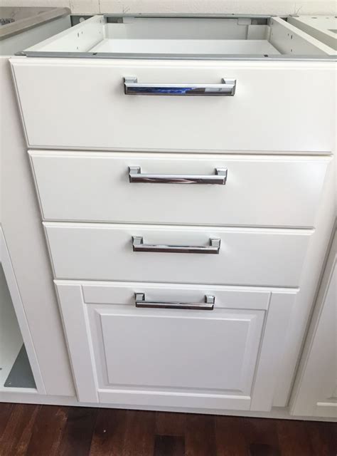 An elegant cabinet design project will entail a great deal of attention to detail, design imagination in combining with beauty and elegance in. White IKEA Modern Farmhouse Style Kitchen