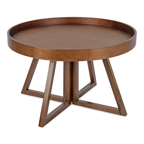 Kate And Laurel Avery Modern Round Coffee Table 30 X 30 X 18