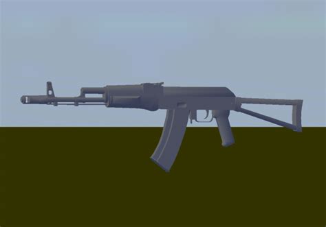 Model Preview Aks 74 Rifle Image Krzychuzokecia Indie Db