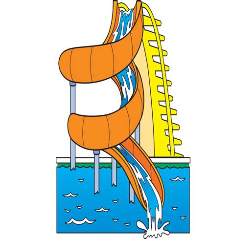 Water Slide Cartoon Png