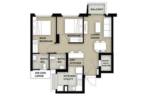 Types Of 3 Room Bto Flat Layouts Which Ones Are Unique Qanvast
