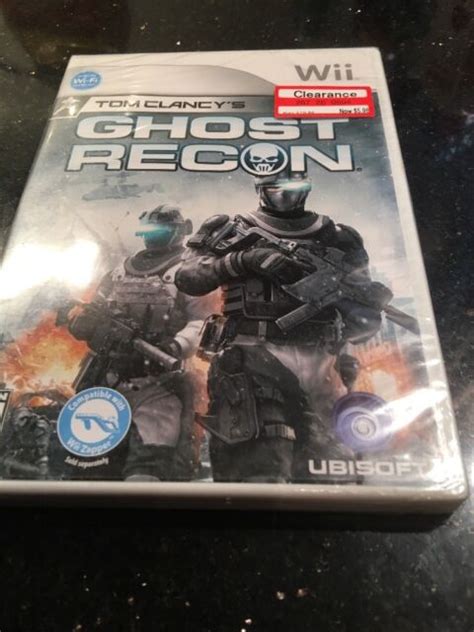 Tom Clancys Ghost Recon Wii New Nintendo Wii Brand New Factory Sealed