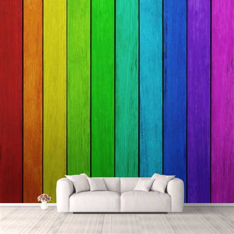 Free Download Amazoncom 3d Wallpaper Rainbow Wood Texture Background