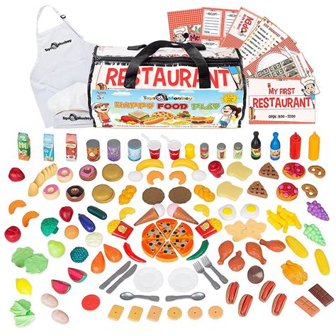 Play Food Set For Kids Huge Educational 141 Piece Pretend