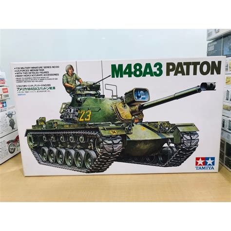 Tamiya M48a3 Patton 135th Scale Shopee Thailand