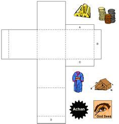 When achan disobeyed, many people died, and even more people were sad. Joshua on Pinterest | Paper Fans, Teaching Resources and Sun