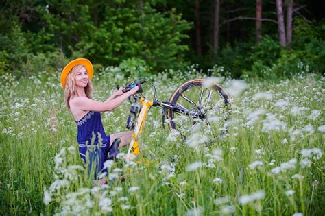 Bike Woman Girl Bike Ride Free Stock Photo Public Domain Pictures