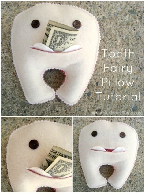 Tooth Fairy Pillow Tutorial Plushie Patterns