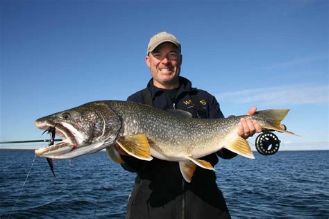 Fly Fishing For Giant Lake Trout On Saskatchewans Lake Athabasca Day