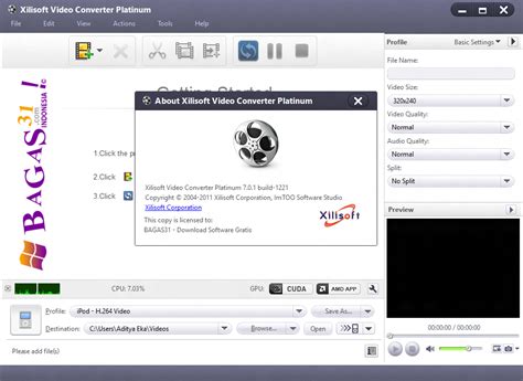 Xilisoft Video Converter Platinum 7 Full Keygen Multi Info